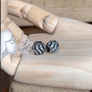 Pandora Pave Wave Charms Retired